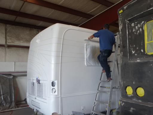 RV roof repair  Alcalanes-Ridge