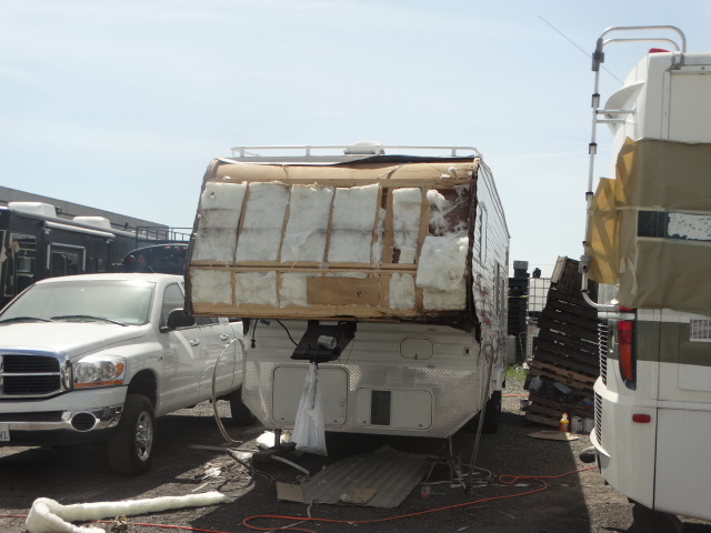RV roof repair  Calabasas