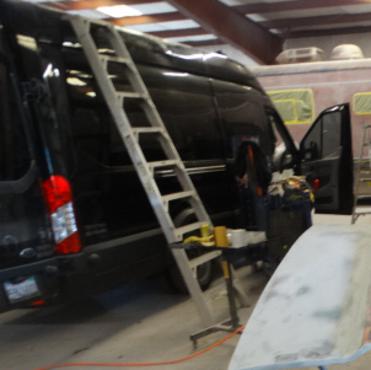 RV roof repair  Cameron-Park